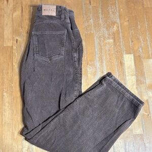 Motel Rocks Brown Corduroy Pants
